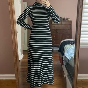 Sweater maxi dress